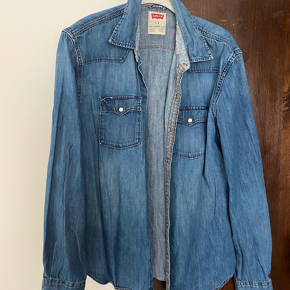 Vintage Denim Shirt | BLUE